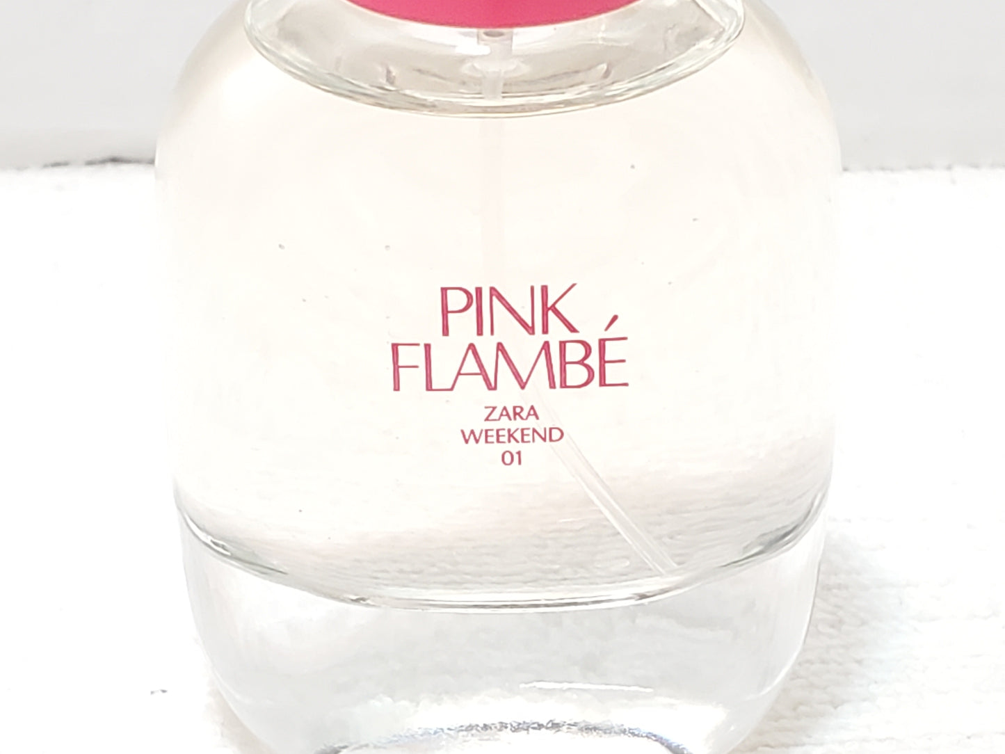 Zara Pink Flambe Women's Perfume 1 oz Bottle Eau de Toilette Spray Made in Spain