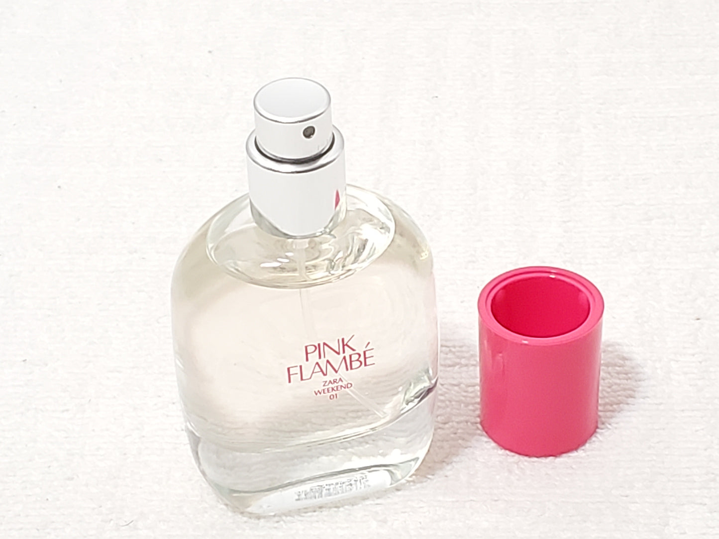 Zara Pink Flambe Women's Perfume 1 oz Bottle Eau de Toilette Spray Made in Spain