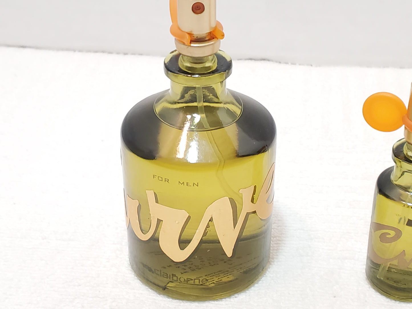 Vintage Curve Pour Homme for Men Cologne by Liz Claiborne Lot of 2 4.2 0.5 oz