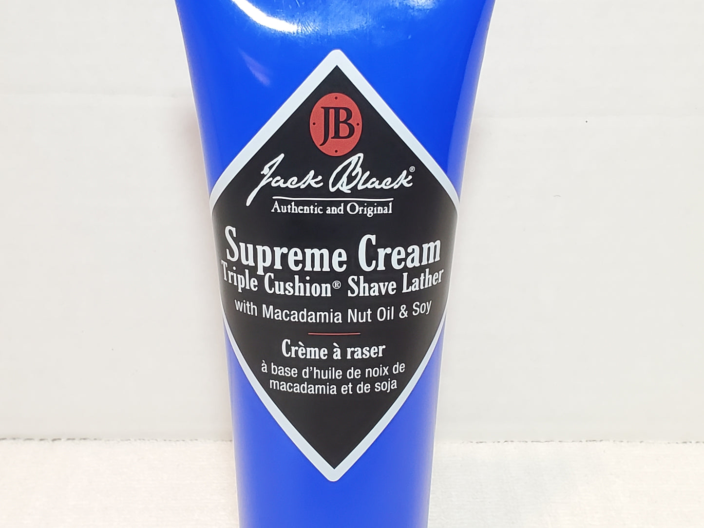 Jack Black Supreme Cream Triple Cushion Shave Lather Men's 6 oz Tube Authentic
