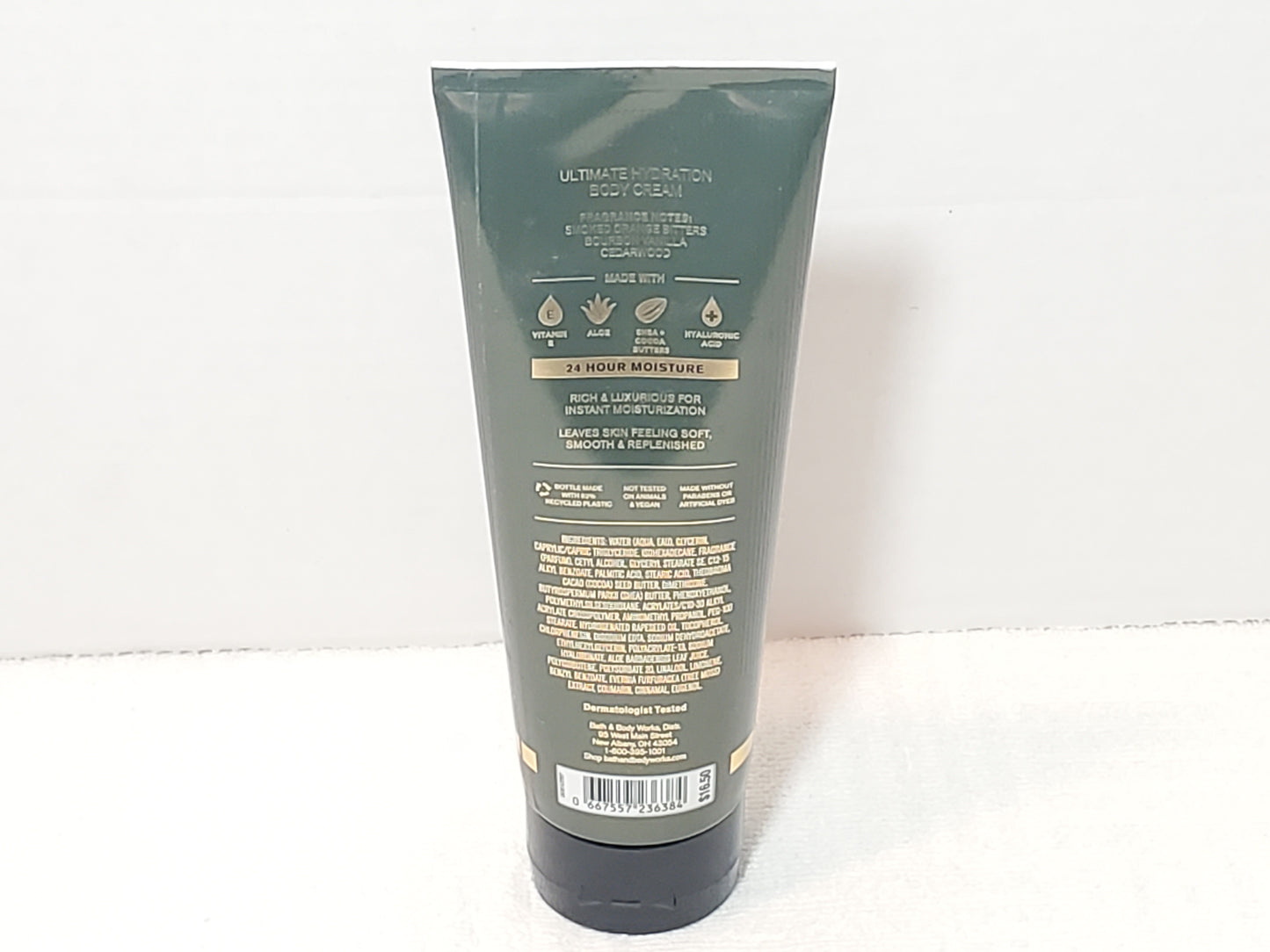 Smoked Old Fashioned by Bath & Body Works Men's Collection Body Cream 8 oz Tube