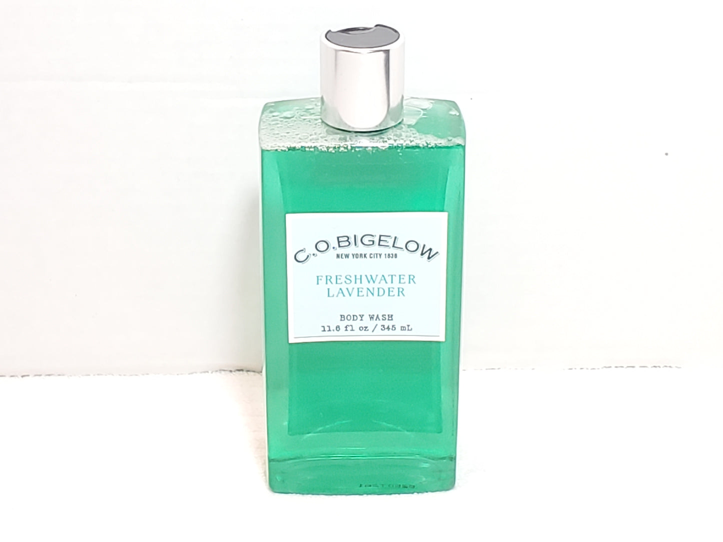 C. O. Bigelow Freshwater Lavender Green Body Wash 11.6 oz Bottle New York City