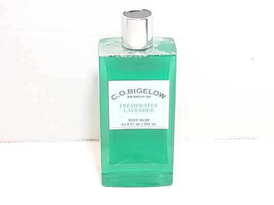 C. O. Bigelow Freshwater Lavender Green Body Wash 11.6 oz Bottle New York City