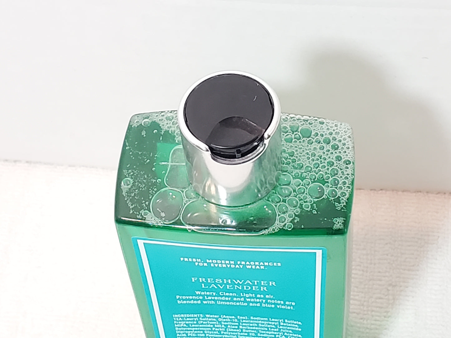 C. O. Bigelow Freshwater Lavender Green Body Wash 11.6 oz Bottle New York City