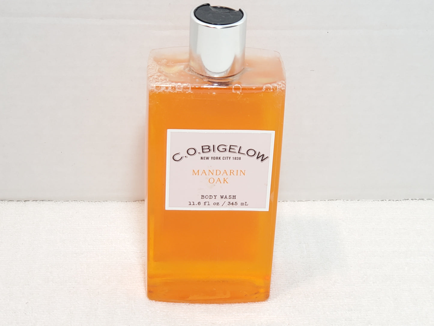 C.O. Bigelow Orange Body Wash Mandarin Oak 11.6 oz Bottle New York City