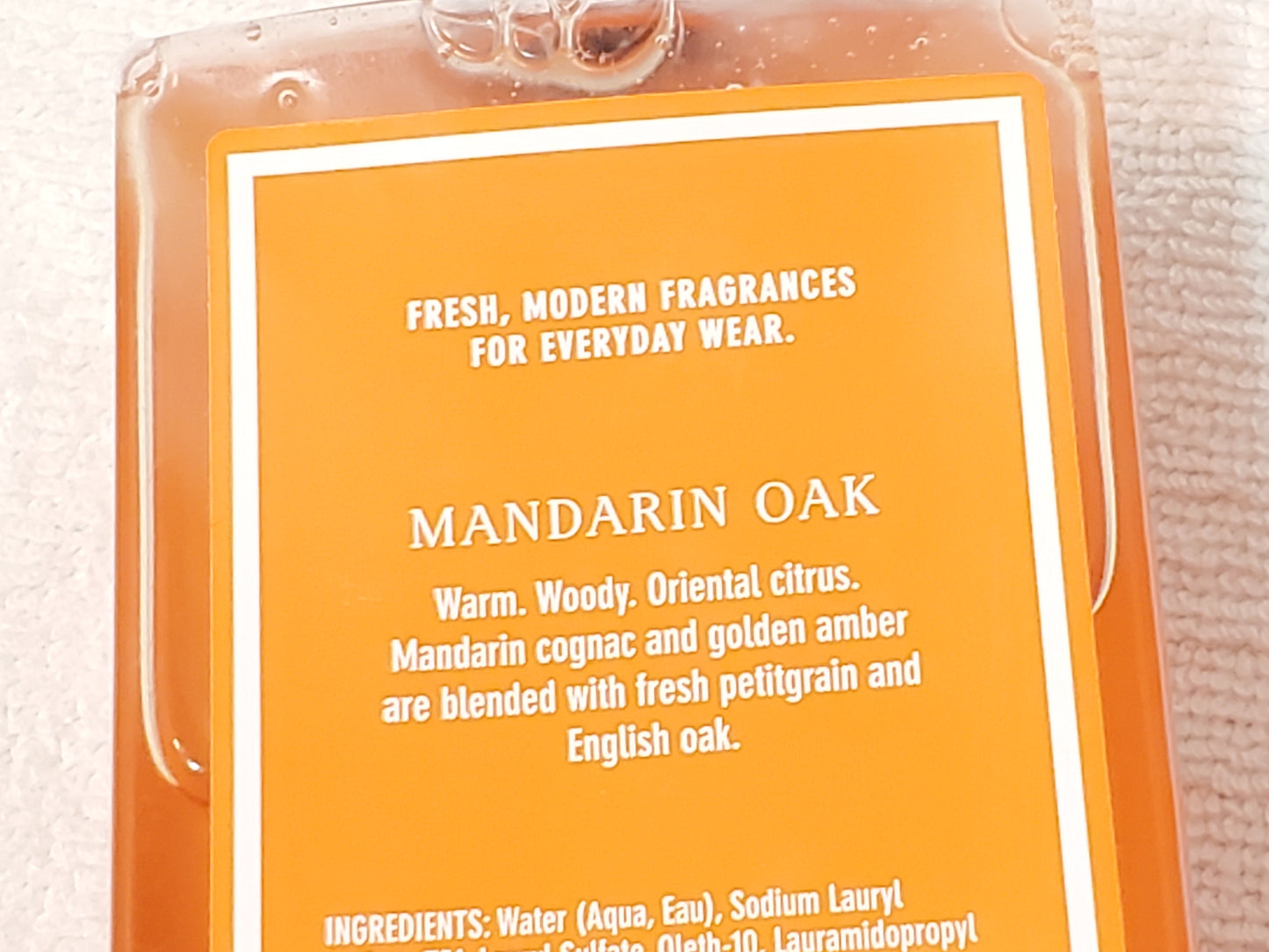 C.O. Bigelow Orange Body Wash Mandarin Oak 11.6 oz Bottle New York City