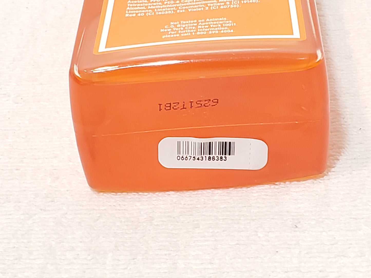 C.O. Bigelow Orange Body Wash Mandarin Oak 11.6 oz Bottle New York City