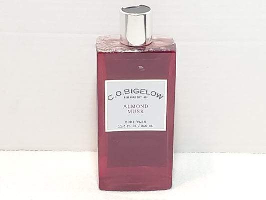 C.O. Bigelow Almond Musk Red Body Wash 11.6 oz Bottle New York City