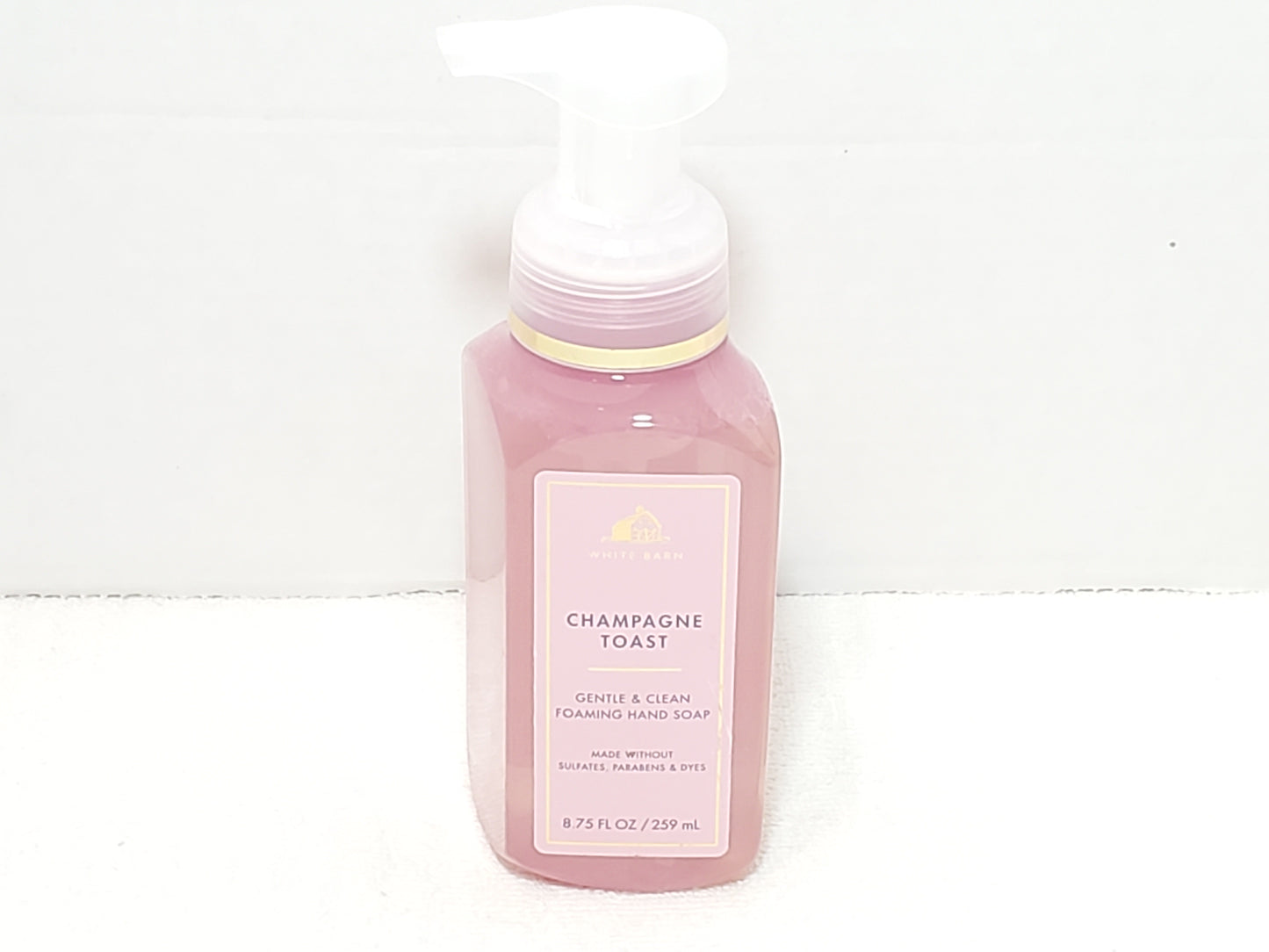 Bath & Body Works Champagne Toast Foaming Hand Soap 8.75 fl oz Bottle New