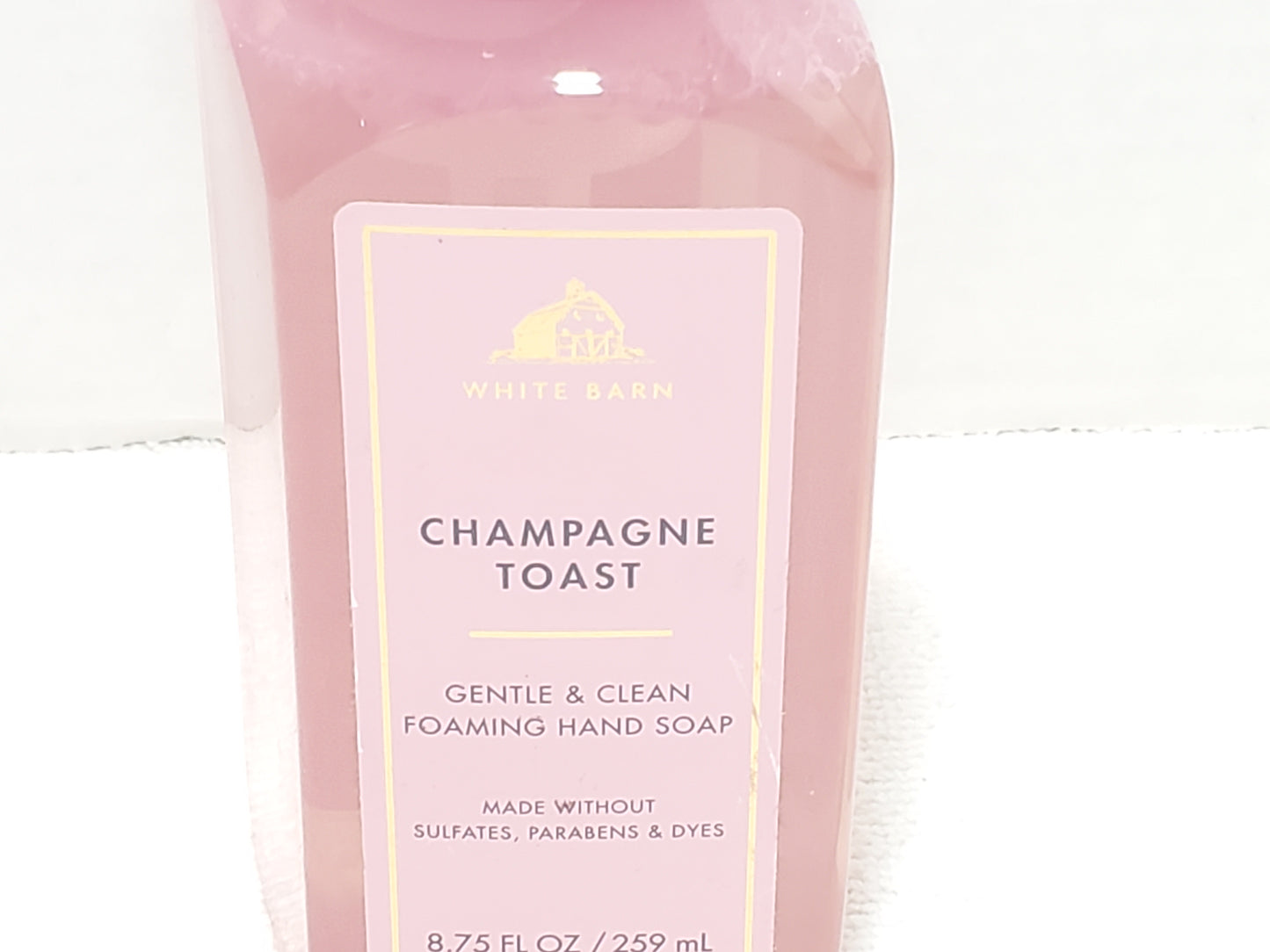 Bath & Body Works Champagne Toast Foaming Hand Soap 8.75 fl oz Bottle New