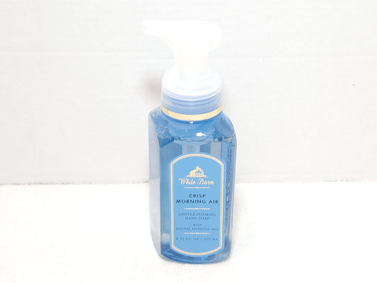 Bath & Body Works White Barn Crisp Morning Air Foaming Hand Soap 8.75 oz Bottle