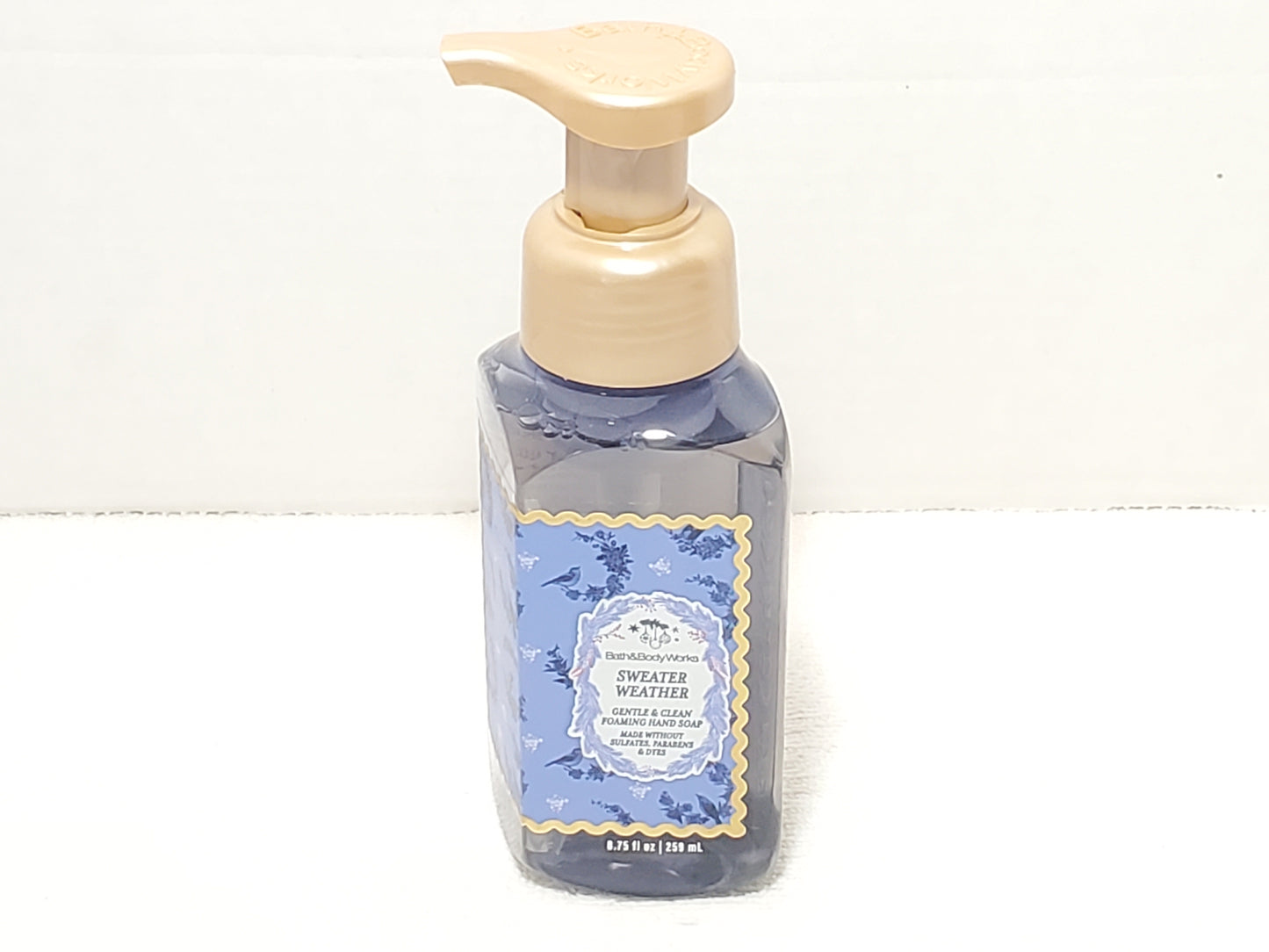 Bath & Body Works Sweater Weather Gentle Foaming Hand Soap 8.75 oz Bottle New