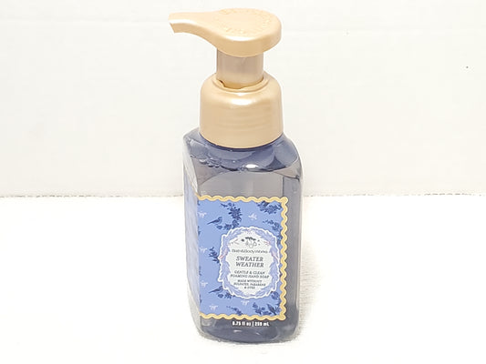 Bath & Body Works Sweater Weather Gentle Foaming Hand Soap 8.75 oz Bottle New