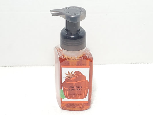 Bath & Body Works Pumpkin Cupcake Gentle Foaming Hand Soap 8.75 oz Bottle New