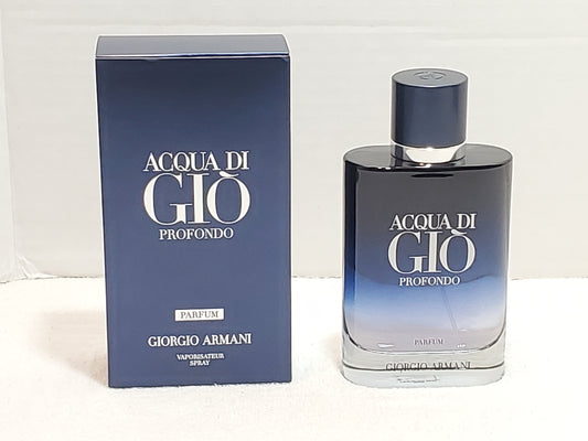Acqua Di Gio Profondo by Giorgio Armani 3.3 oz 100 ml Cologne Spray for Men New