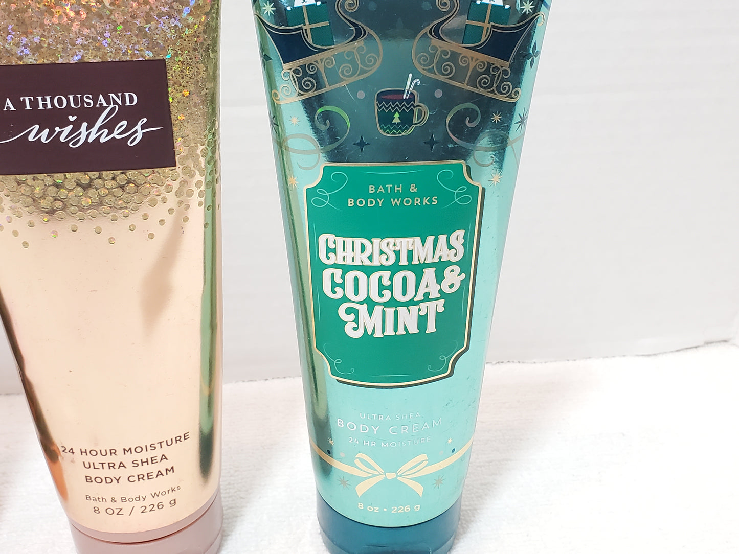 Lot of 4 Bath & Body Works Body Creams Lotion Always Forever A Thousand Wishes