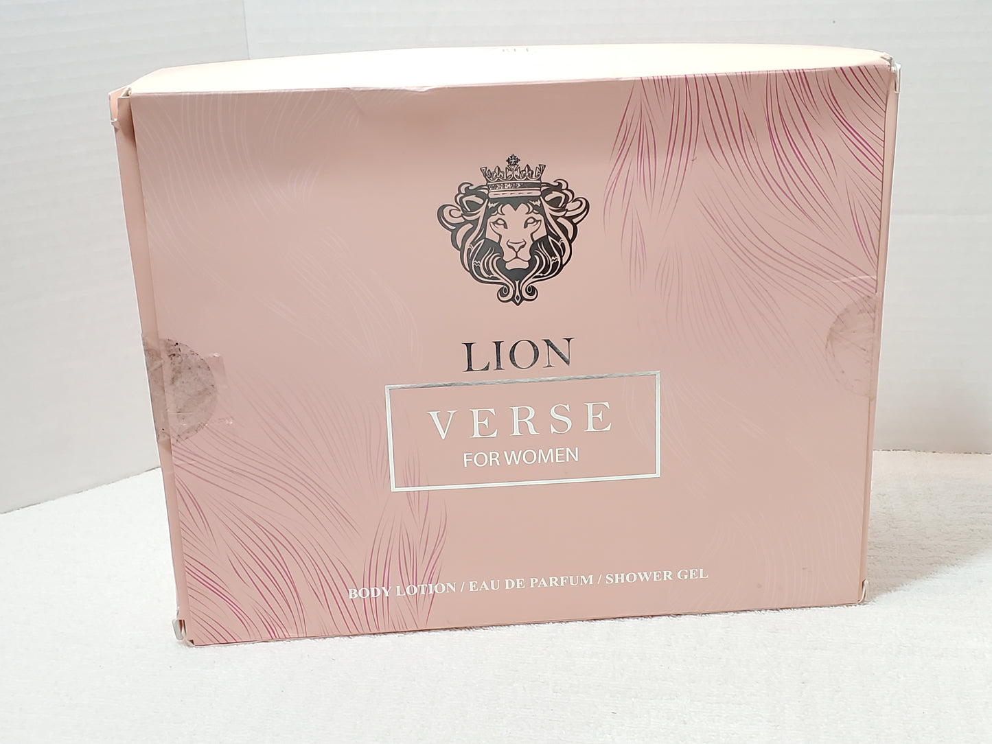 Lion Verse for Women Gift Set Collection Perfume Shower Gel Body Lotion Pink New