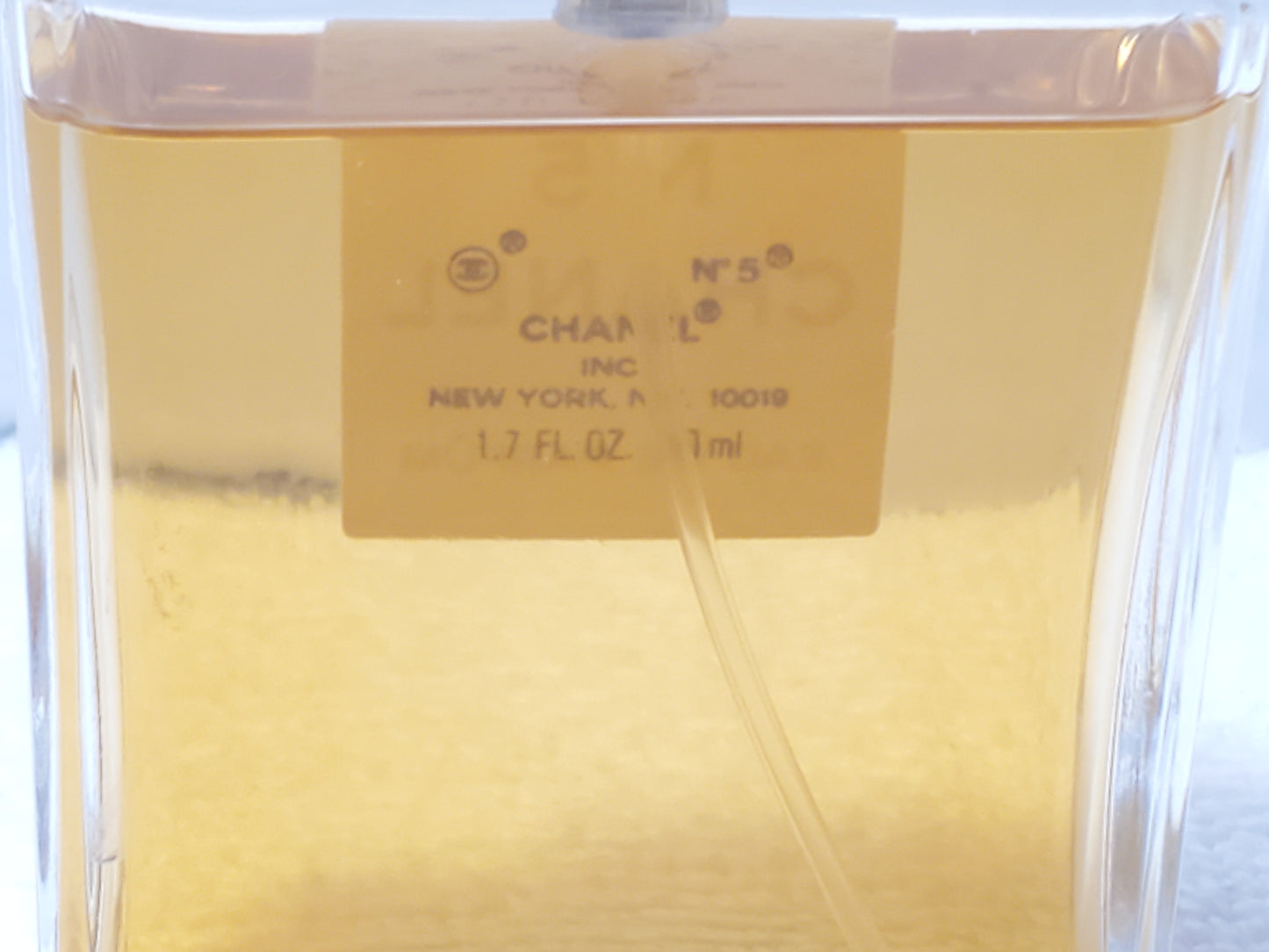 Vintage Chanel No 5 Eau De Parfum 1.7 oz Spray Bottle Fragrance for Women France