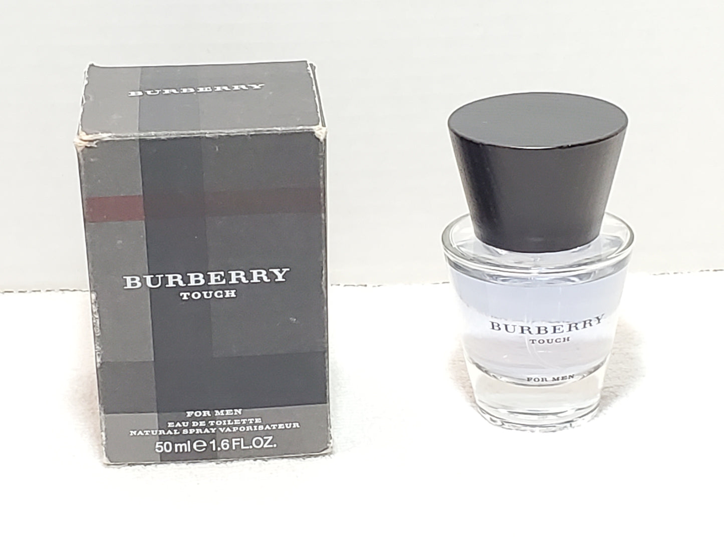Vintage Burberry Touch for Men Eau de Toilette 1.6 oz Spray Authentic Cologne