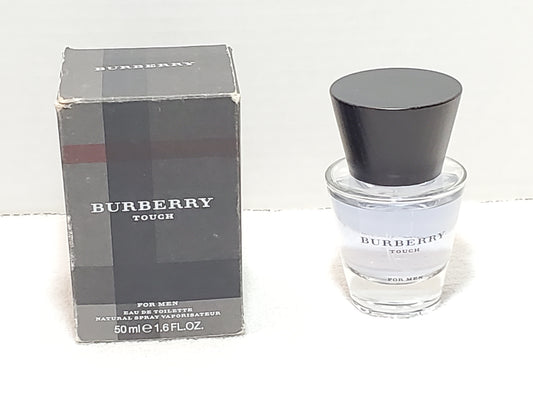 Vintage Burberry Touch for Men Eau de Toilette 1.6 oz Spray Authentic Cologne
