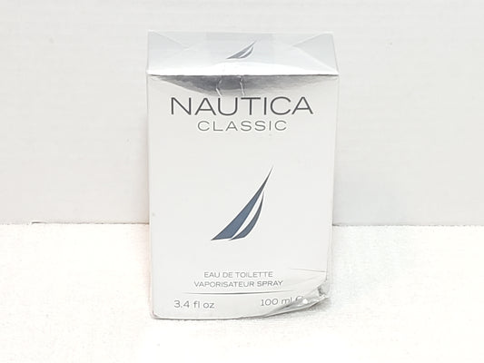 Nautica Classic Cologne for Men 3.4 oz / 100 ml Eau De Toilette Spray New Sealed