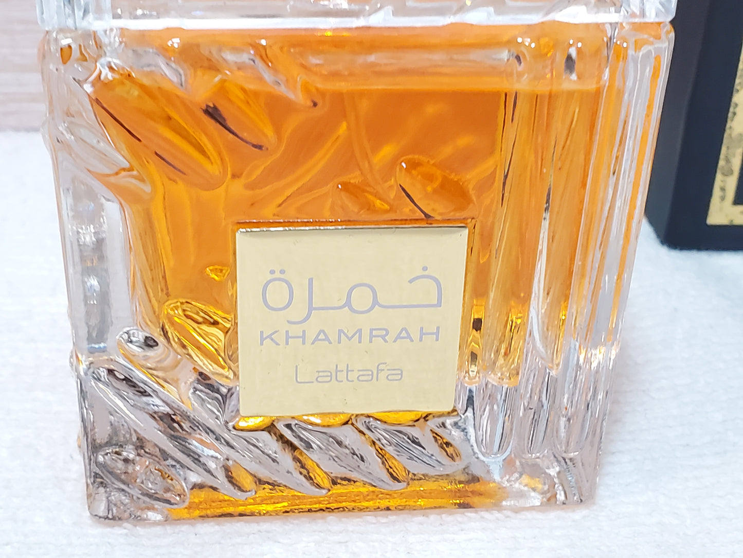Khamrah By Lattafa 3.4 oz / 100 ml Eau De Parfum Natural Spray for Unisex New