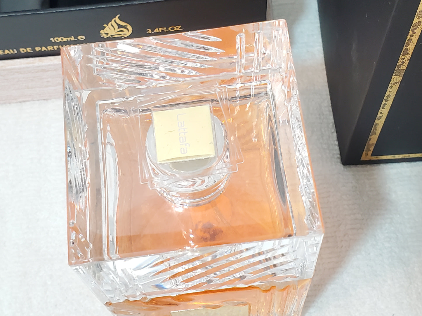 Khamrah By Lattafa 3.4 oz / 100 ml Eau De Parfum Natural Spray for Unisex New