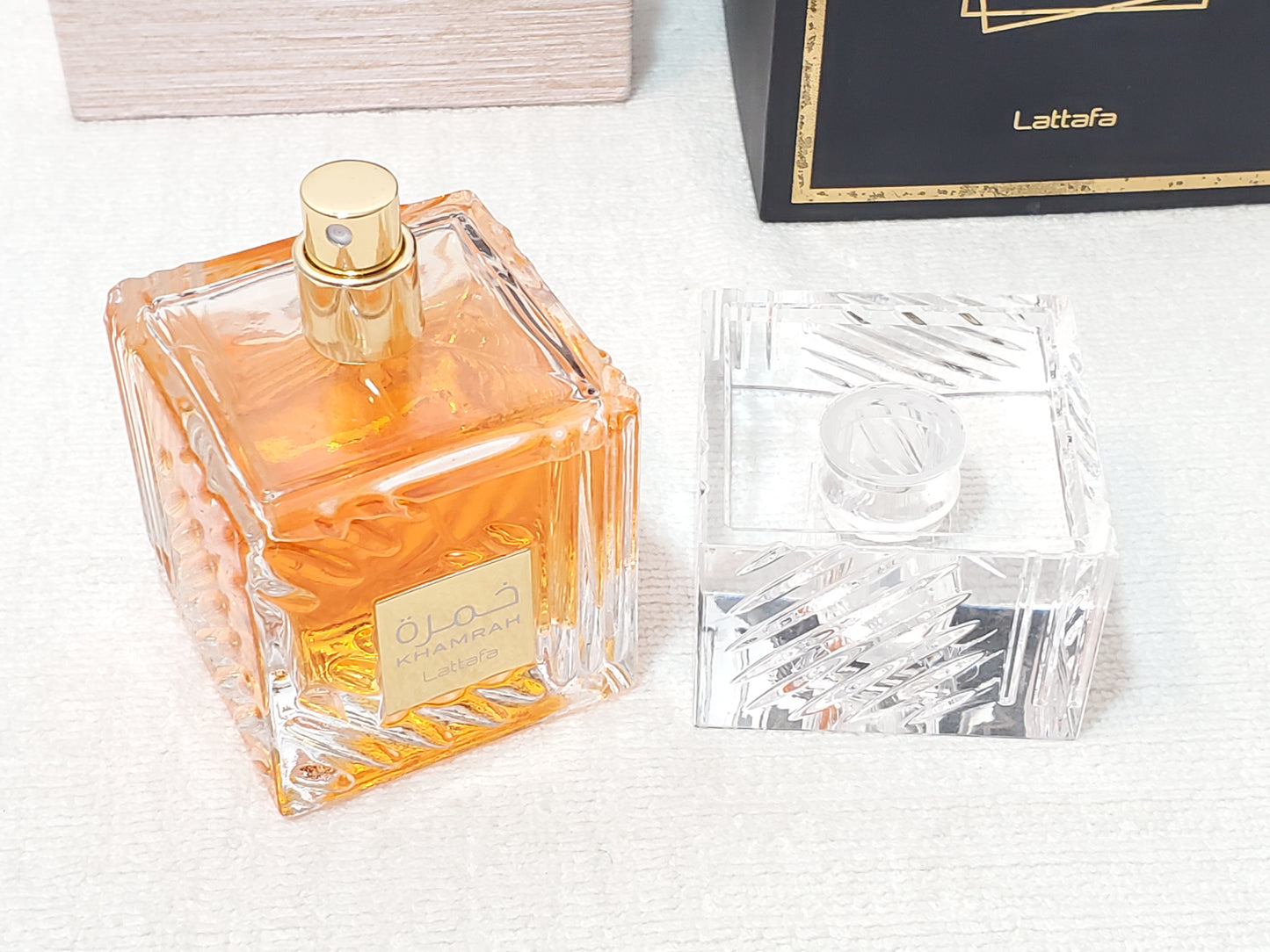 Khamrah By Lattafa 3.4 oz / 100 ml Eau De Parfum Natural Spray for Unisex New