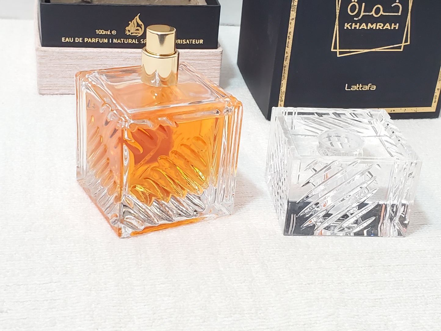 Khamrah By Lattafa 3.4 oz / 100 ml Eau De Parfum Natural Spray for Unisex New