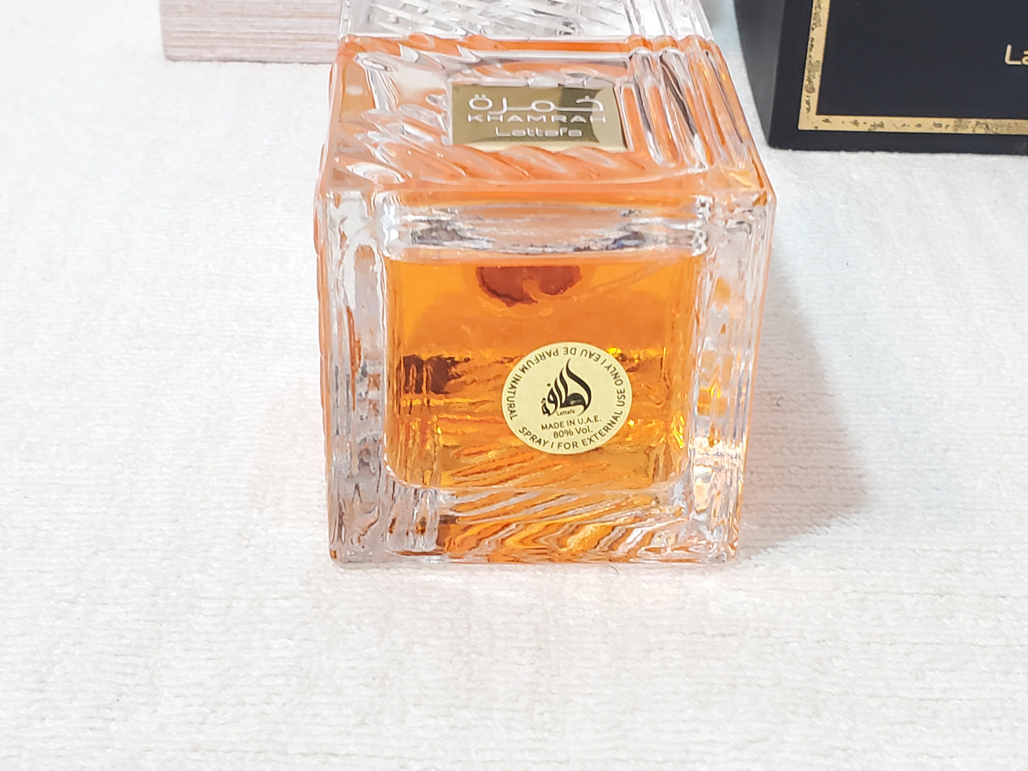 Khamrah By Lattafa 3.4 oz / 100 ml Eau De Parfum Natural Spray for Unisex New