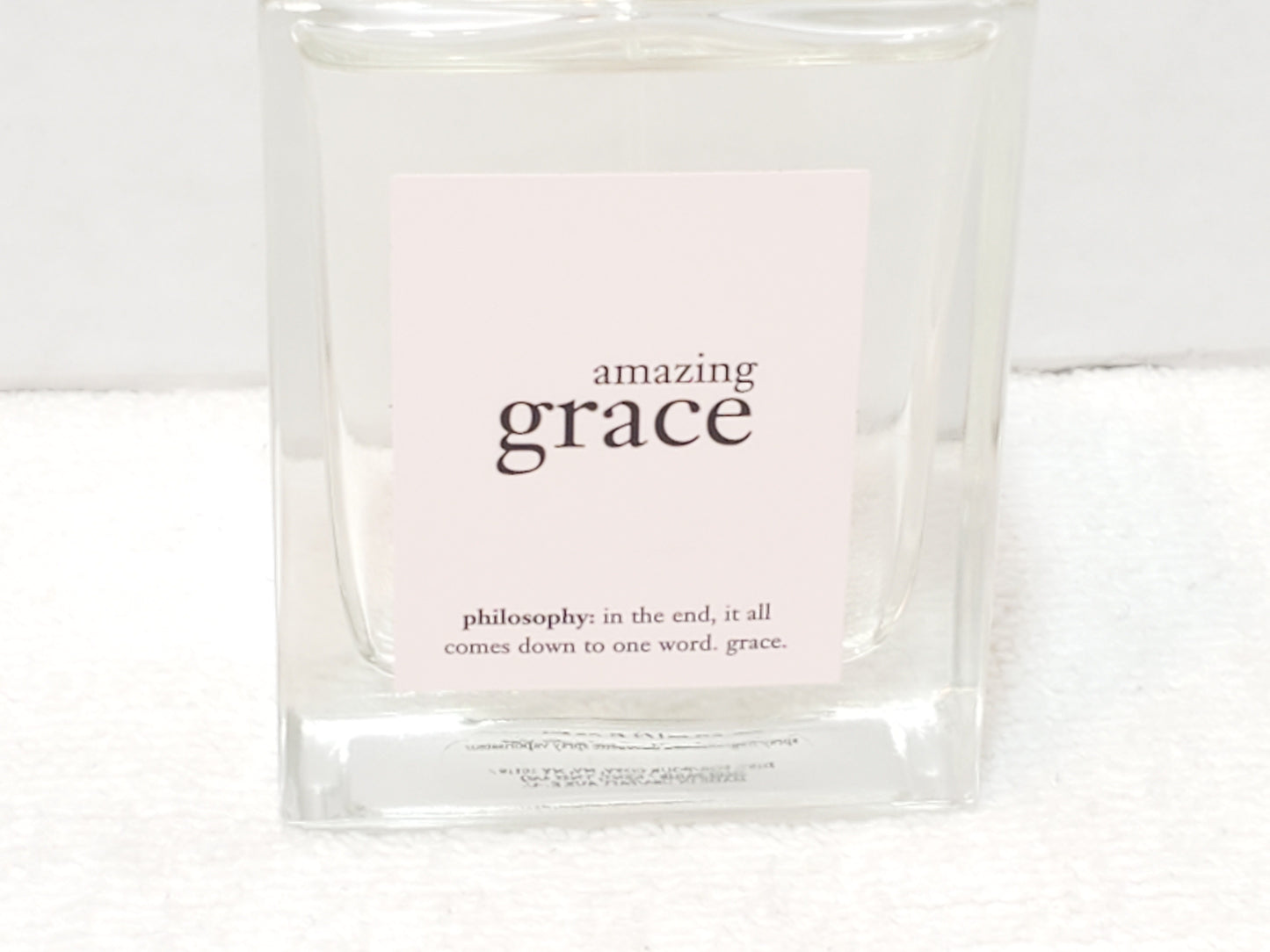 Amazing Grace by Philosophy Women's Perfume 2 oz Eau De Toilette Spray Vintage