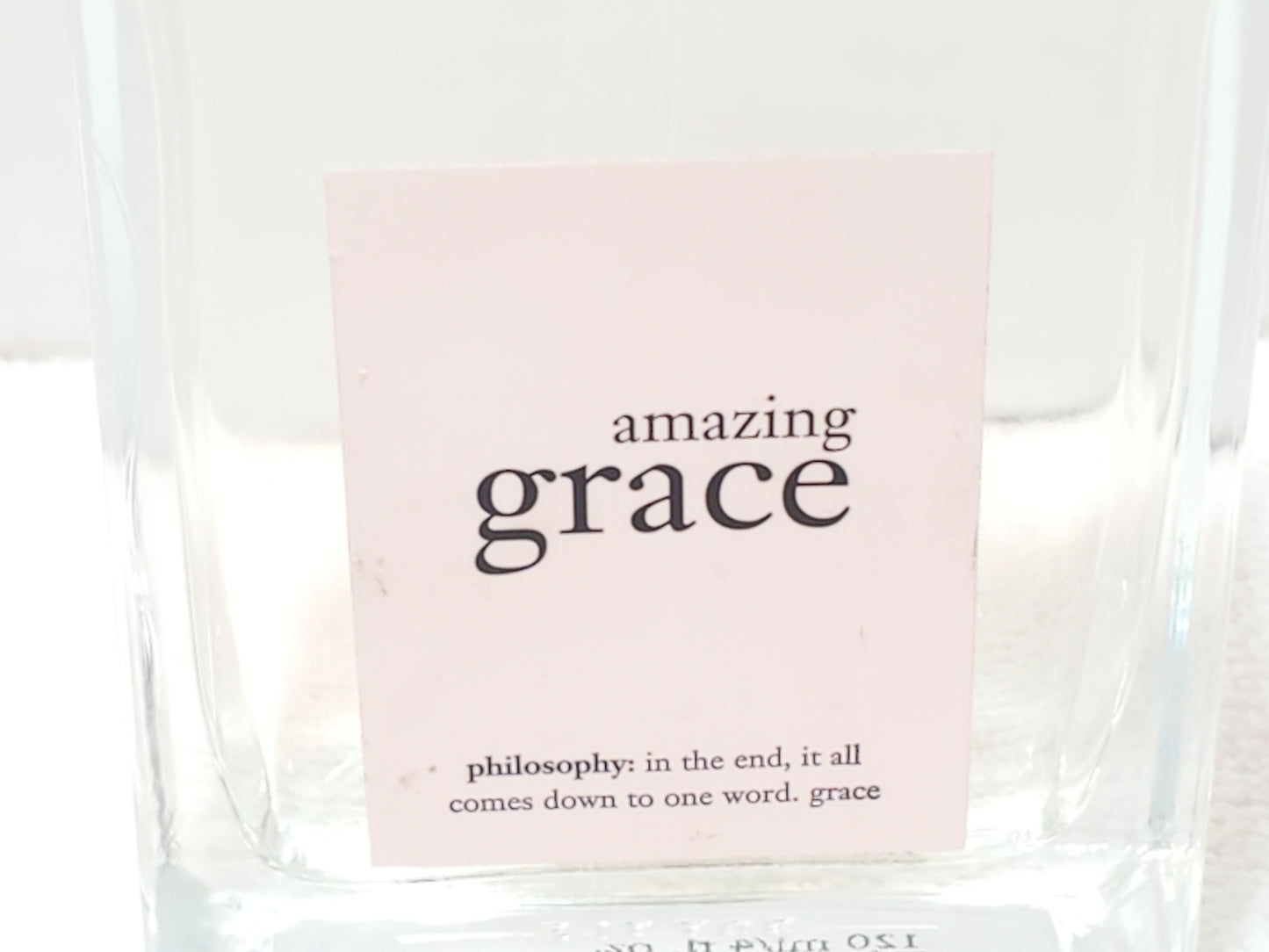 Amazing Grace by Philosophy Women's Perfume 4 oz Eau De Toilette Spray Vintage