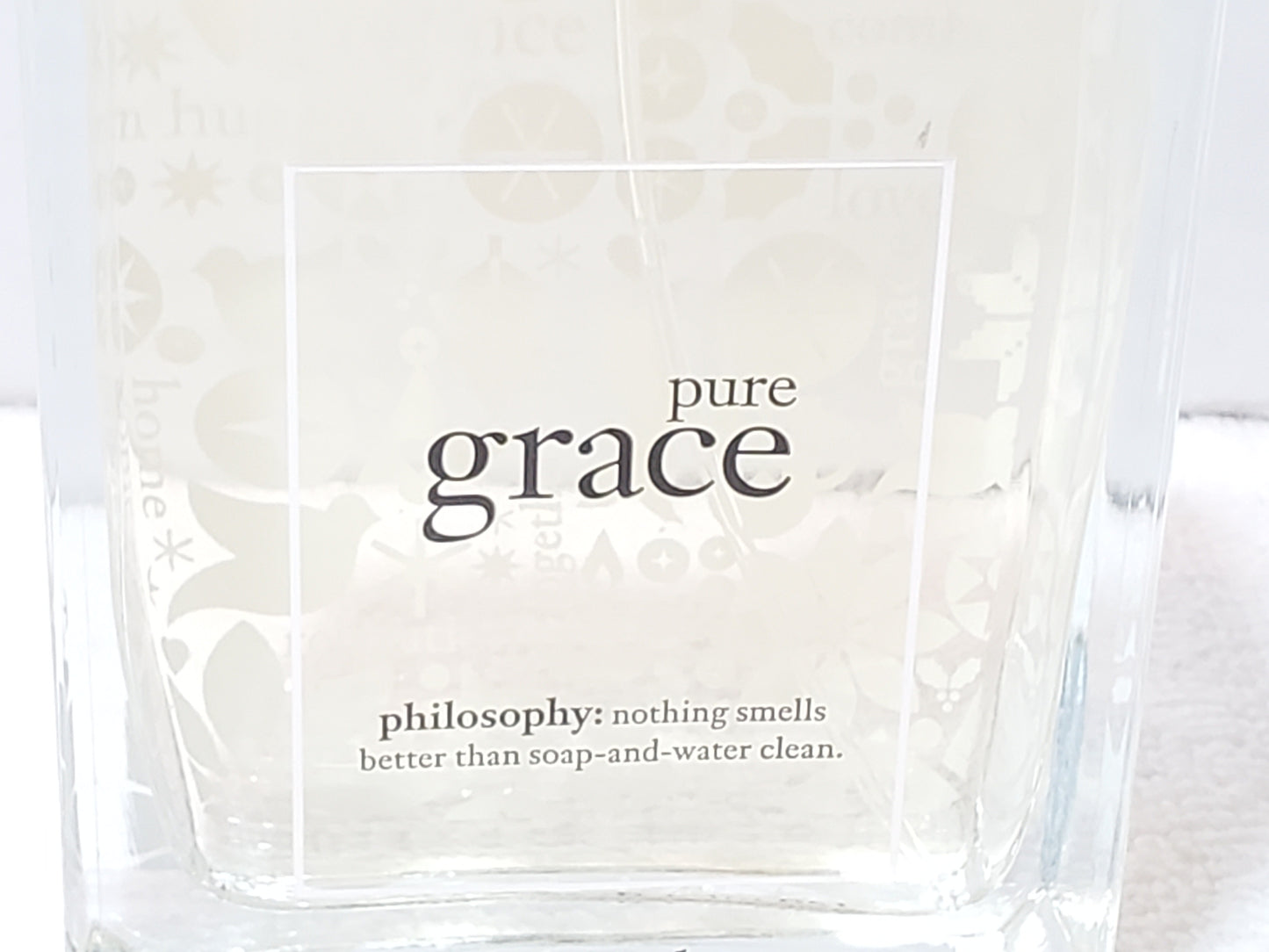Pure Grace by Philosophy Women's Eau de Parfum 4.0 oz Bottle Spray Fragrance New