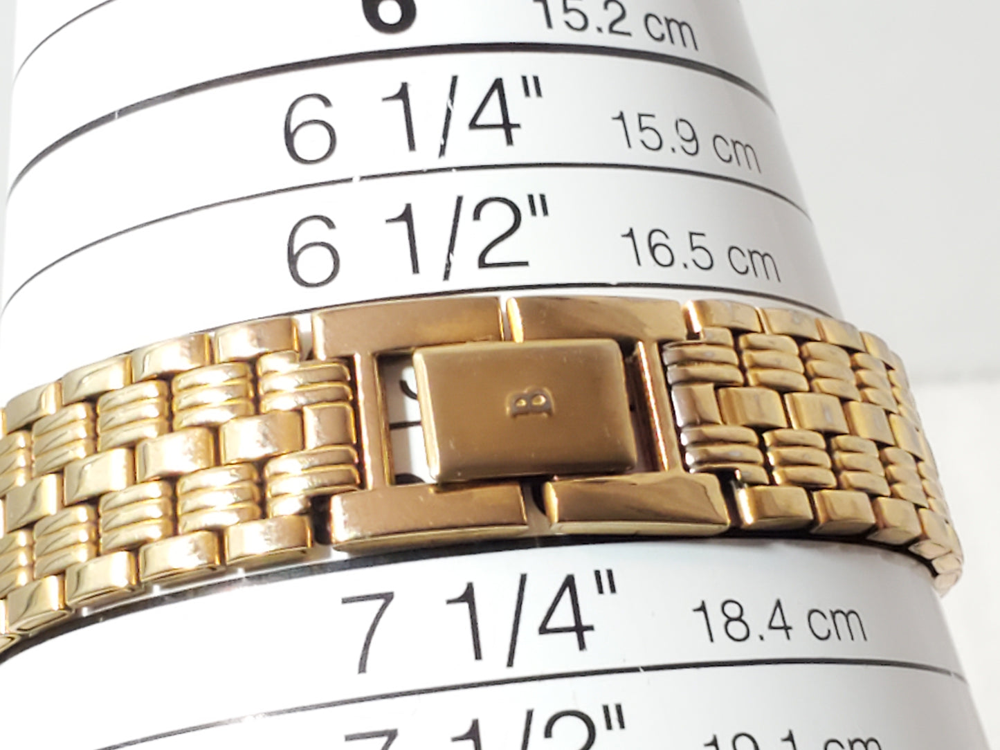 Bulova Women Tank Swiss Quartz Watch Diamond Dial Seven Jewels Gold Tone Vintage