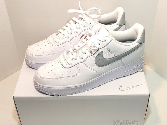 Nike Air Force 1 Low By You White Wolf Grey Men's Size 13 HF0659-900 NEW