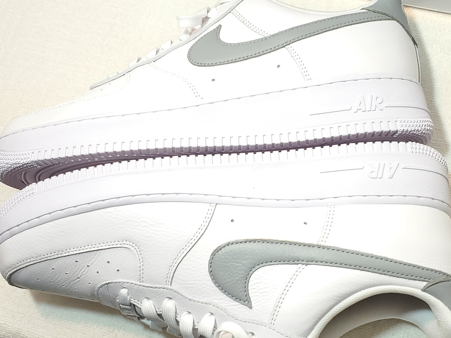 Nike Air Force 1 Low By You White Wolf Grey Men's Size 13 HF0659-900 NEW