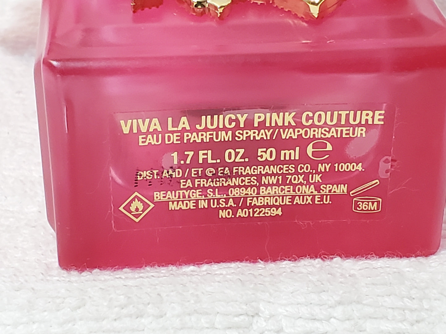 Viva La Juicy Pink Couture Eau De Parfum by Juicy Couture Women’s Perfume 1.7 oz