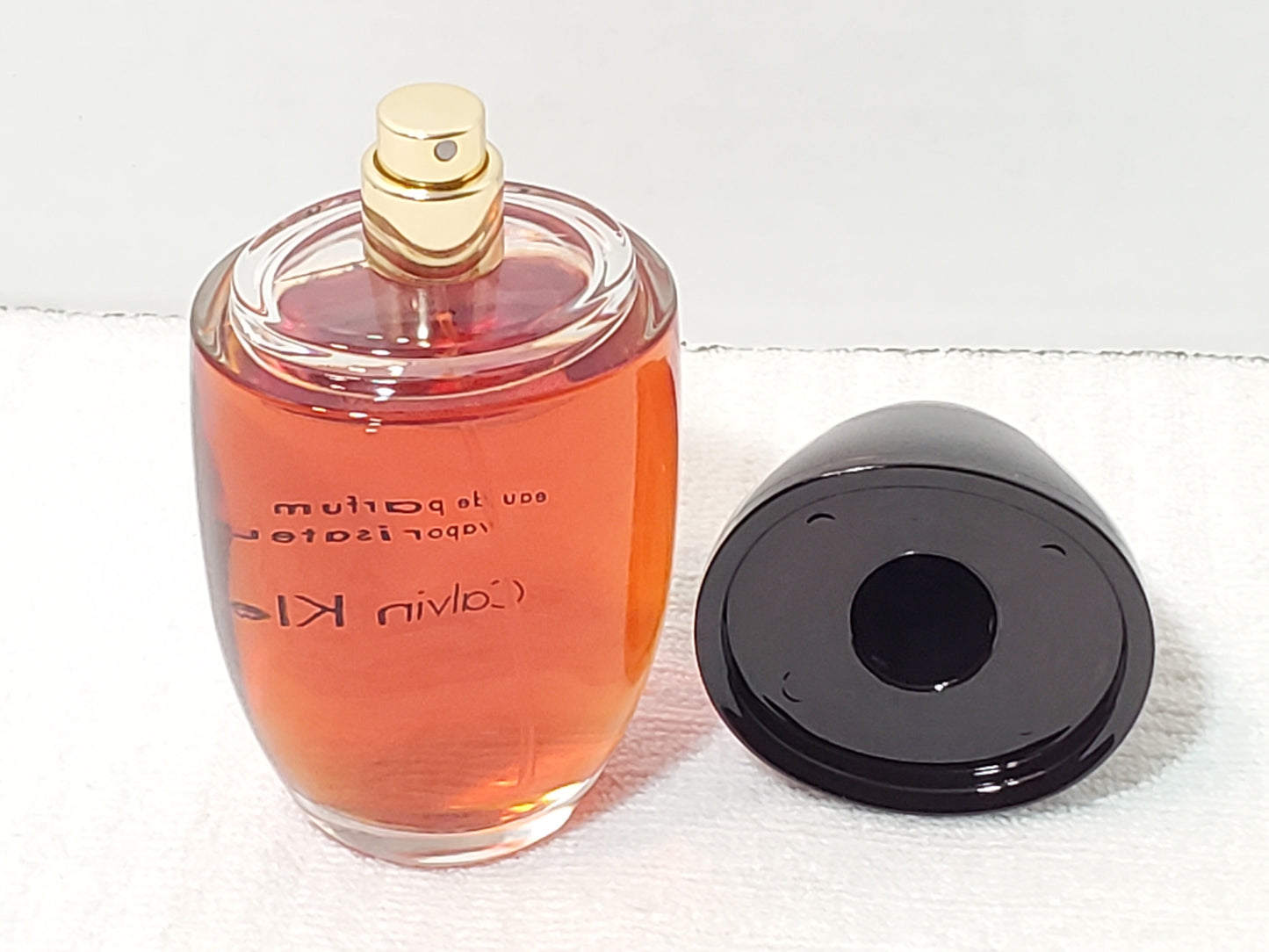 Obsession by Calvin Klein Vintage Perfume 3.4 oz Bottle Full Eau De Parfum Spray