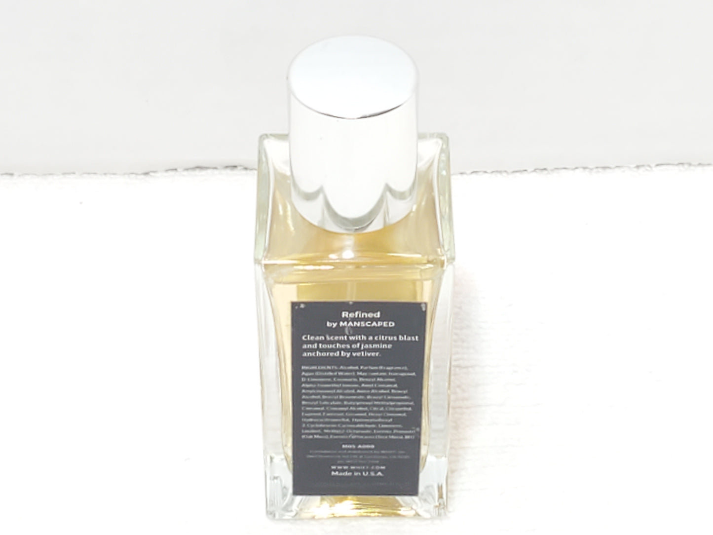 MANSCAPED Refined Cologne for Men 1.7 oz / 50ml Citrus Jasmine & Vetiver New
