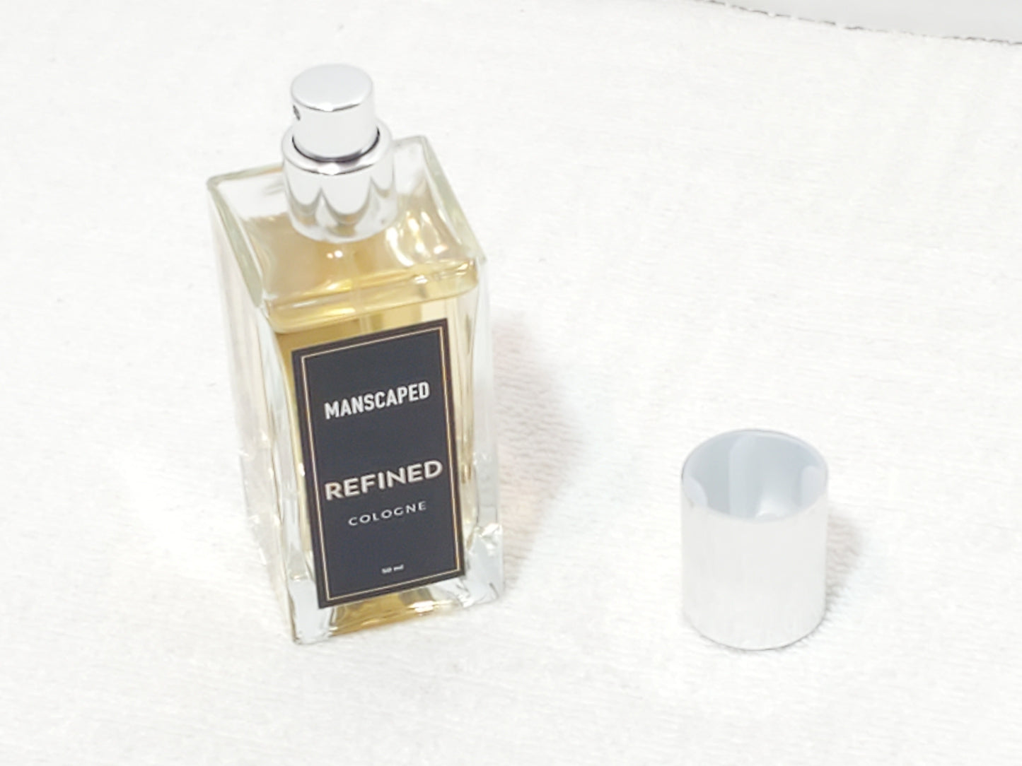 MANSCAPED Refined Cologne for Men 1.7 oz / 50ml Citrus Jasmine & Vetiver New