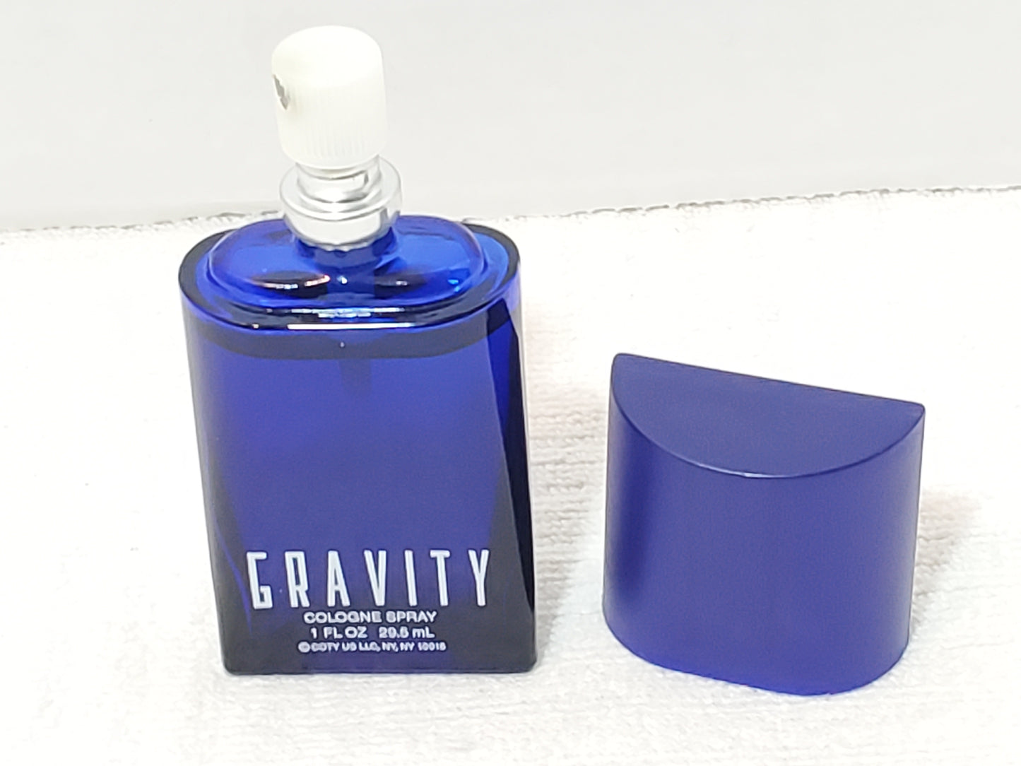 Coty Gravity Cologne for Men Classic 1992 Vintage Fragrance 1.0 oz Bottle Spray