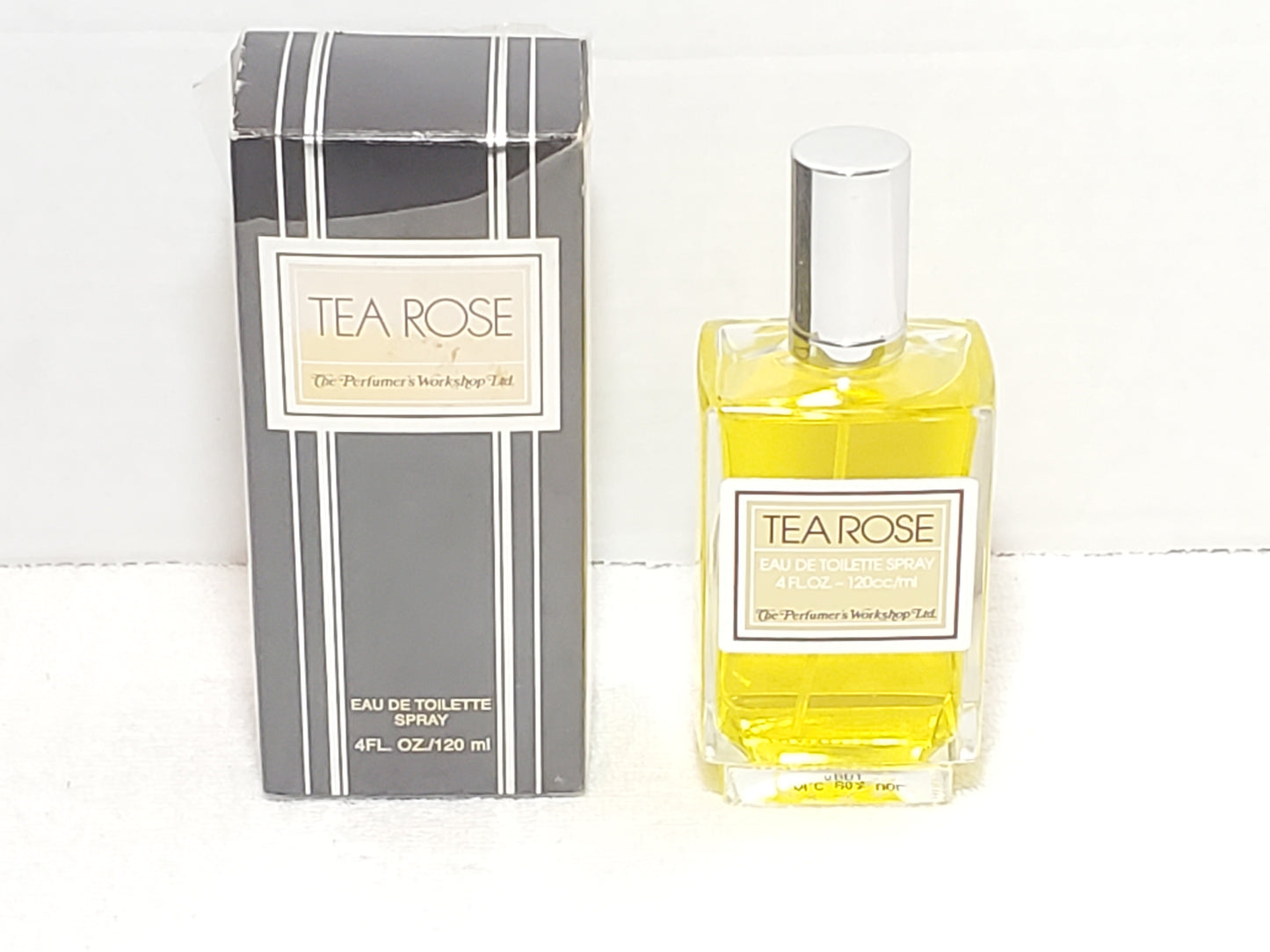 Tea Rose Eau De Toilette Spray by Perfumer's Workshop 4 oz Bottle Fragrance New