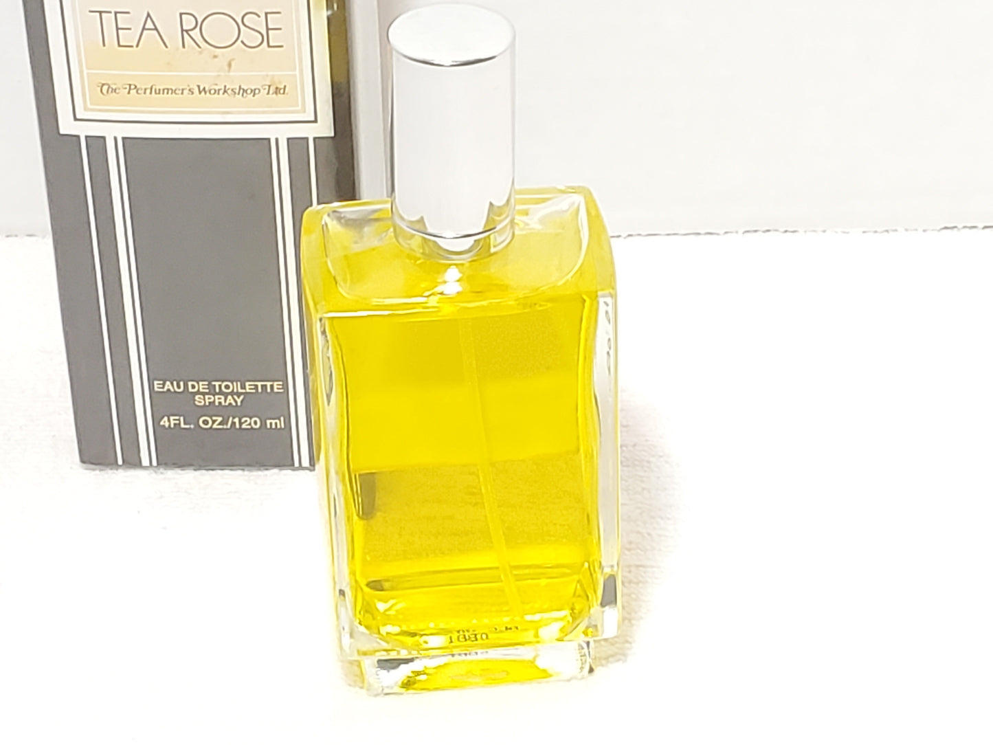 Tea Rose Eau De Toilette Spray by Perfumer's Workshop 4 oz Bottle Fragrance New
