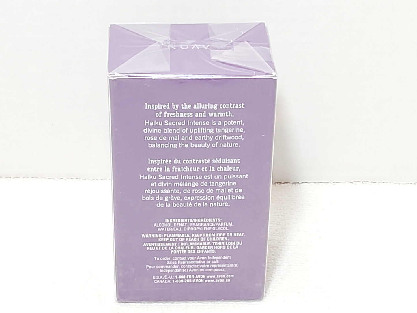 Haiku Sacred Intense by Avon Women's Eau de Parfum 1.7 oz Bottle Spray Fragrance