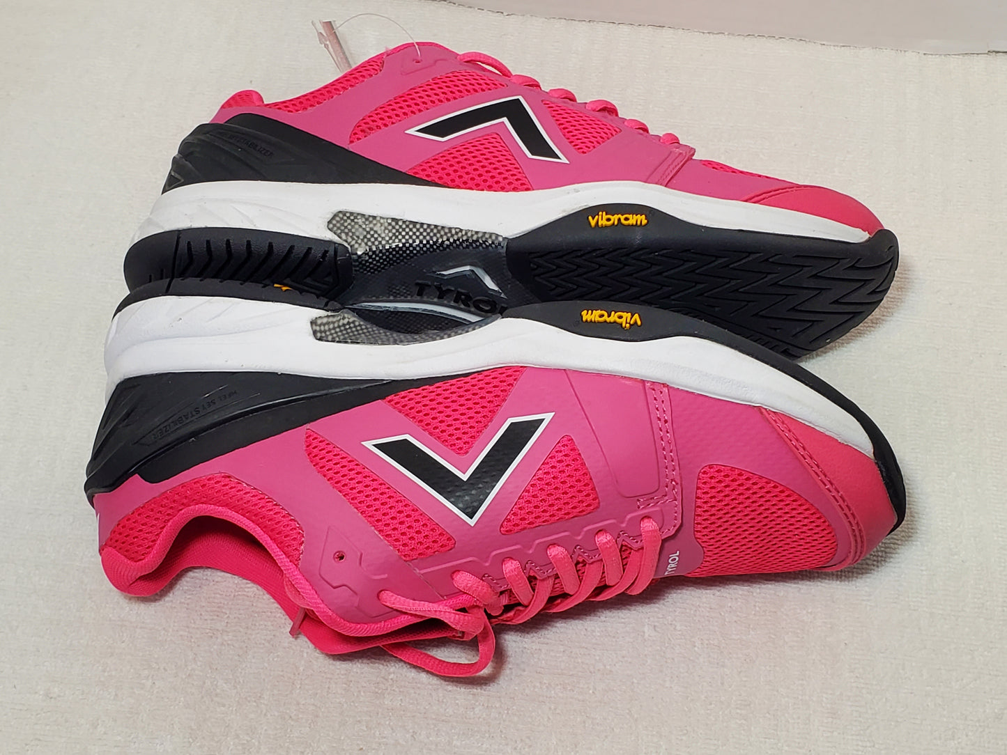 Tyrol Women’s Pickleball Shoes Pink Size 11 Court Athletic Sneakers Comfort Lace