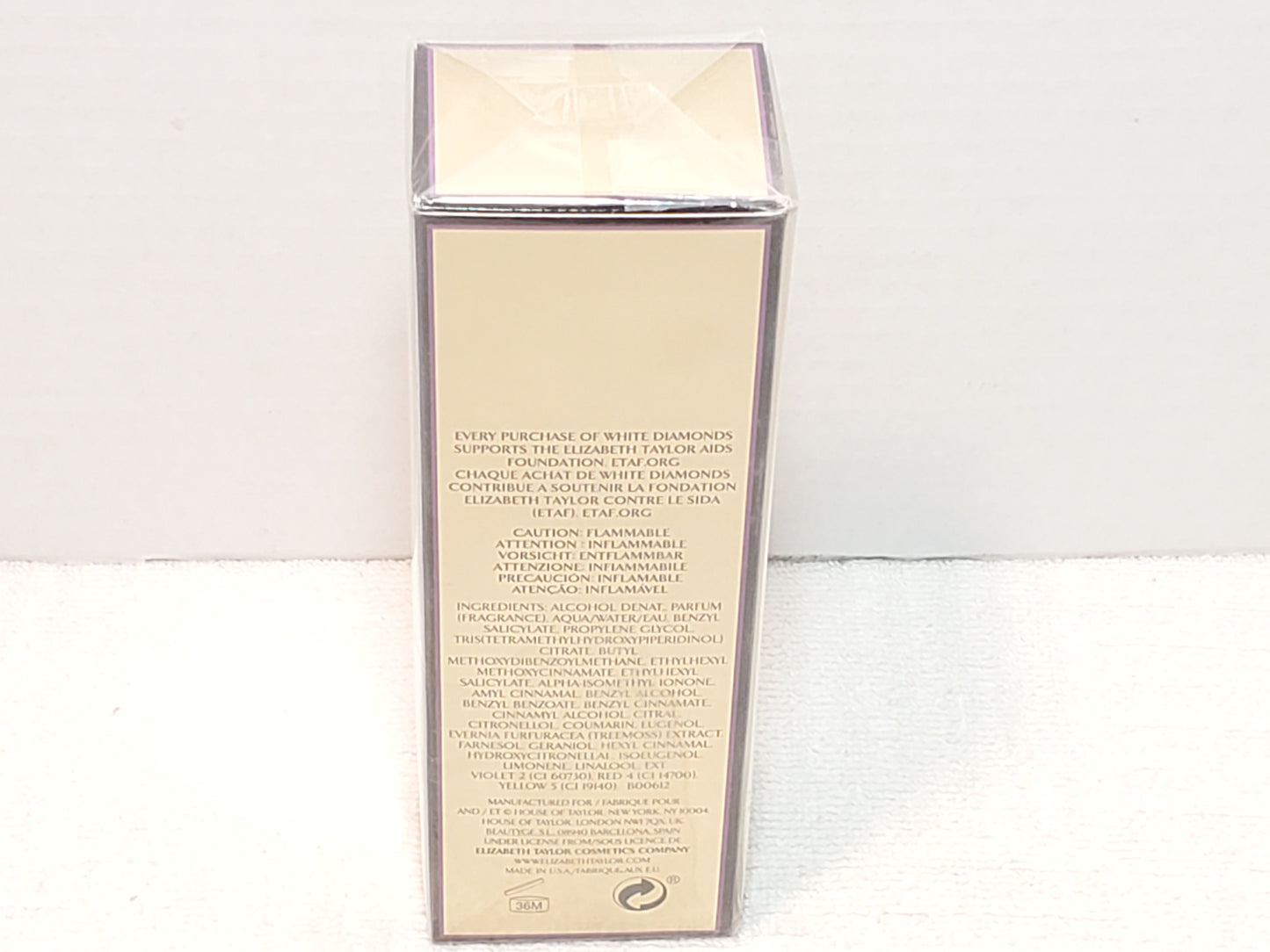 White Diamonds by Elizabeth Taylor 1.7 oz Eau de Toilette Spray for Women New,