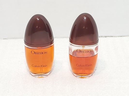 Obsession by Calvin Klein Mini Bottle 0.5 oz / 15 ml Eau de Parfum Vintage Women