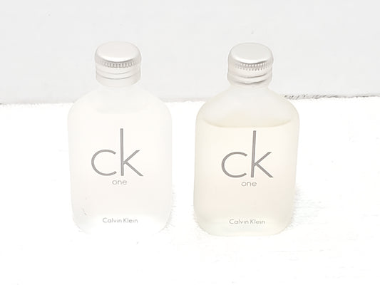 CK One by Calvin Klein for Women Mini Eau de Toilette Splash 0.5 oz Vintage