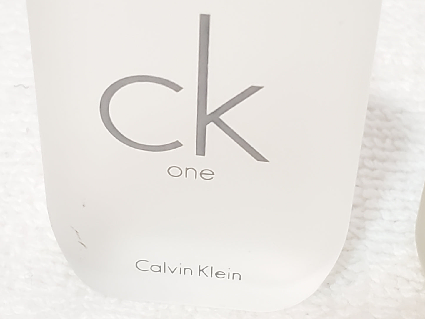 CK One by Calvin Klein for Women Mini Eau de Toilette Splash 0.5 oz Vintage