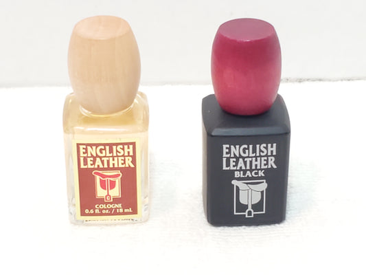 English Leather by Dana Mini 0.6 oz / 18ml Splash Men's Cologne Vintage New Full